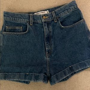 American Apparel Jean Shorts
